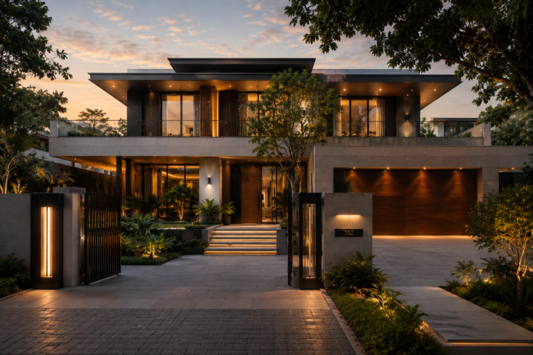 completed villa project